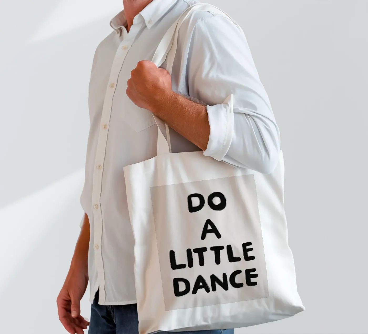 Balliamo borsa in juta da Carinaprint