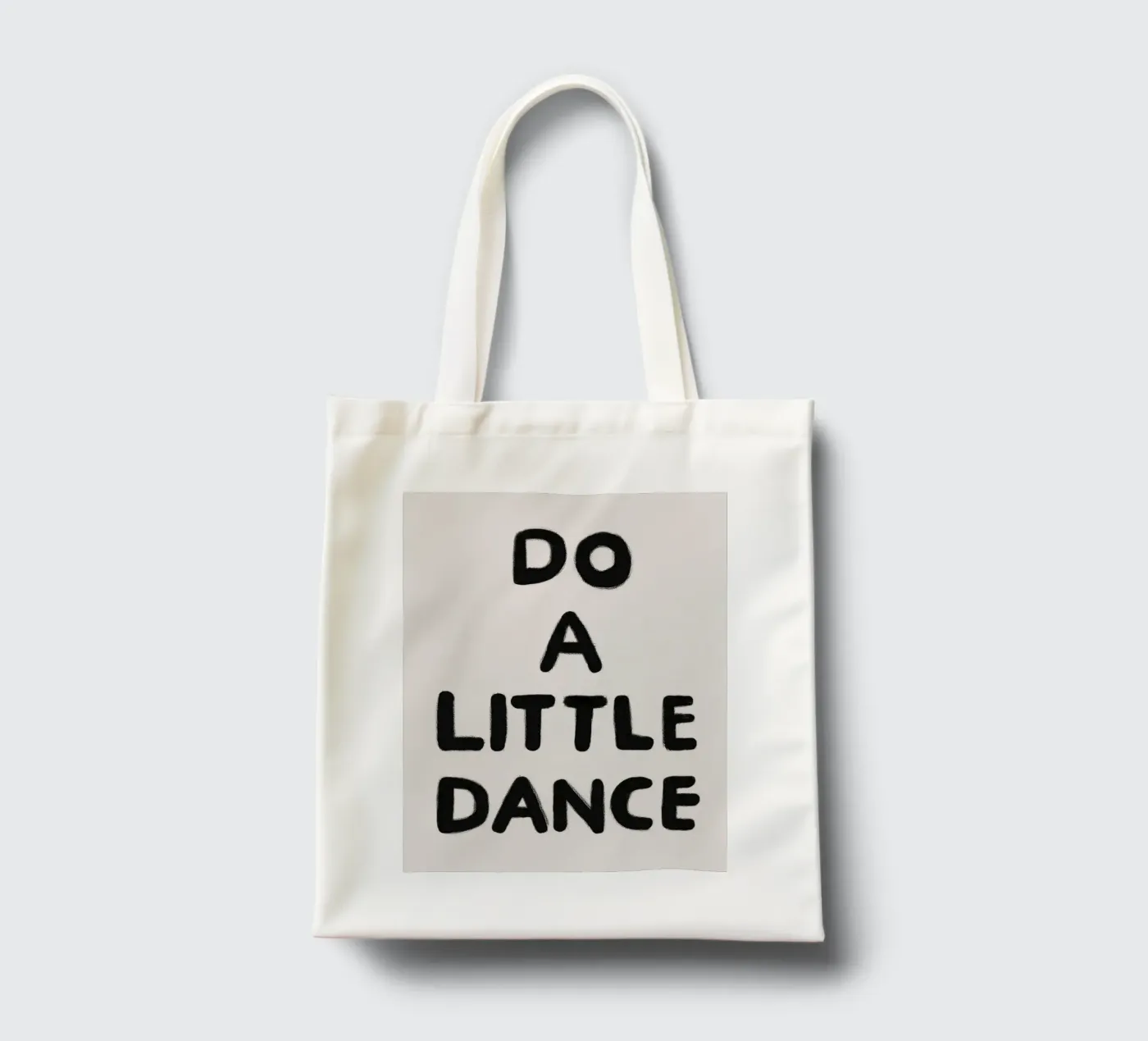 Let's dance tote bag by Carinaprint
