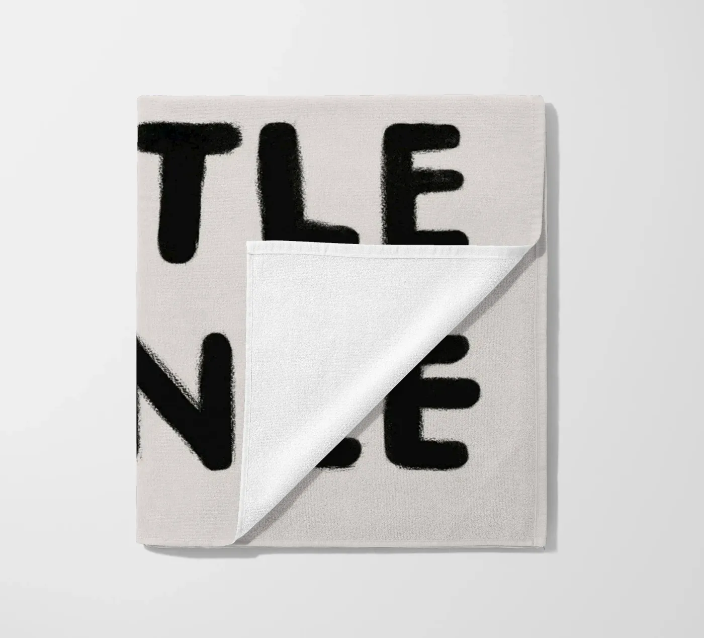 Let's dance beach towel by Carinaprint