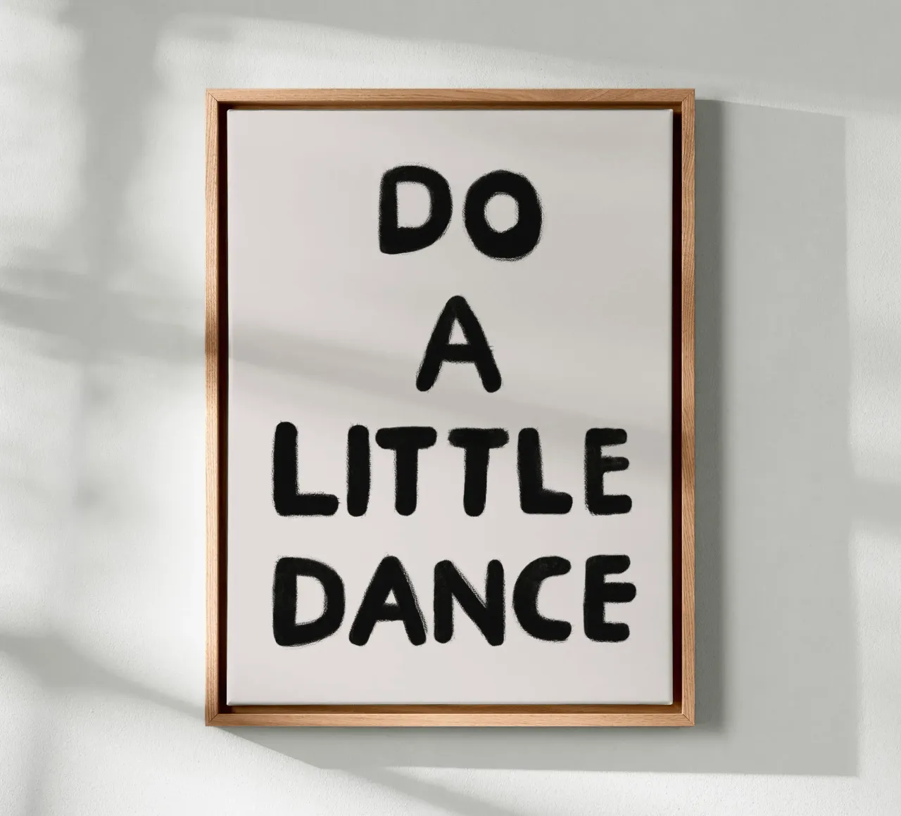 Let's dance canvas by Carinaprint