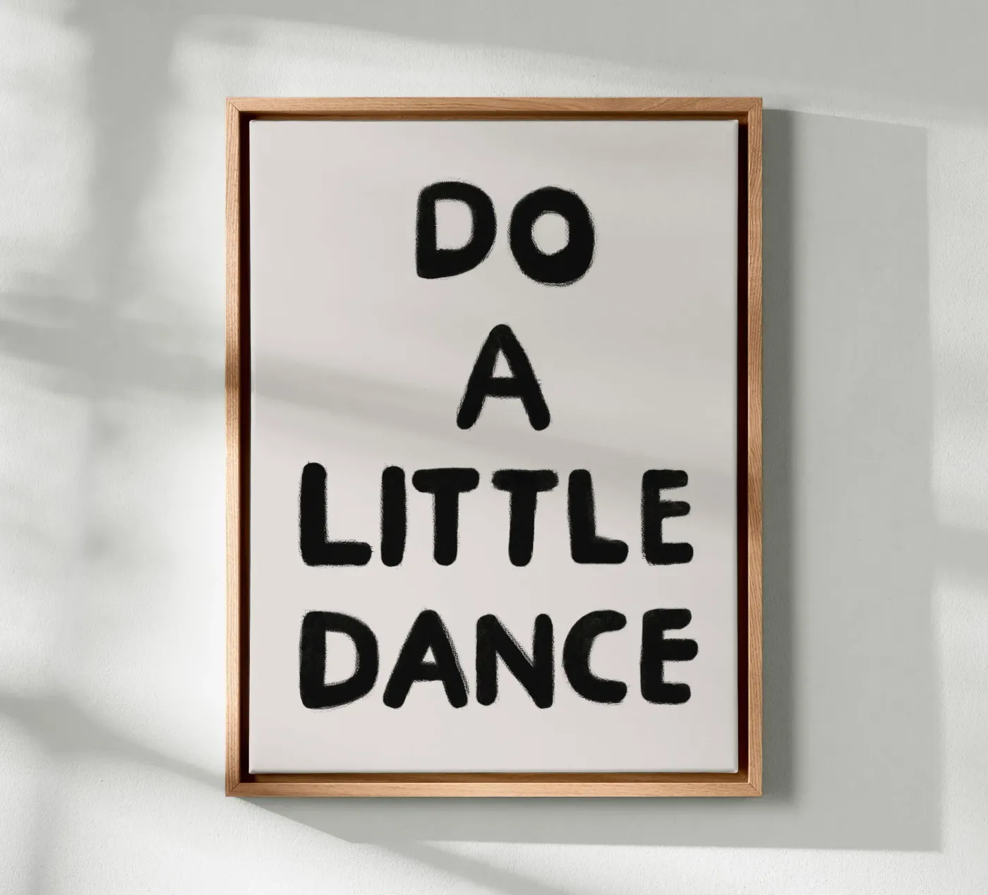 Let's dance canvas by Carinaprint