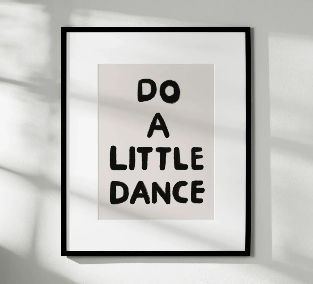 Let's dance poster by Carinaprint