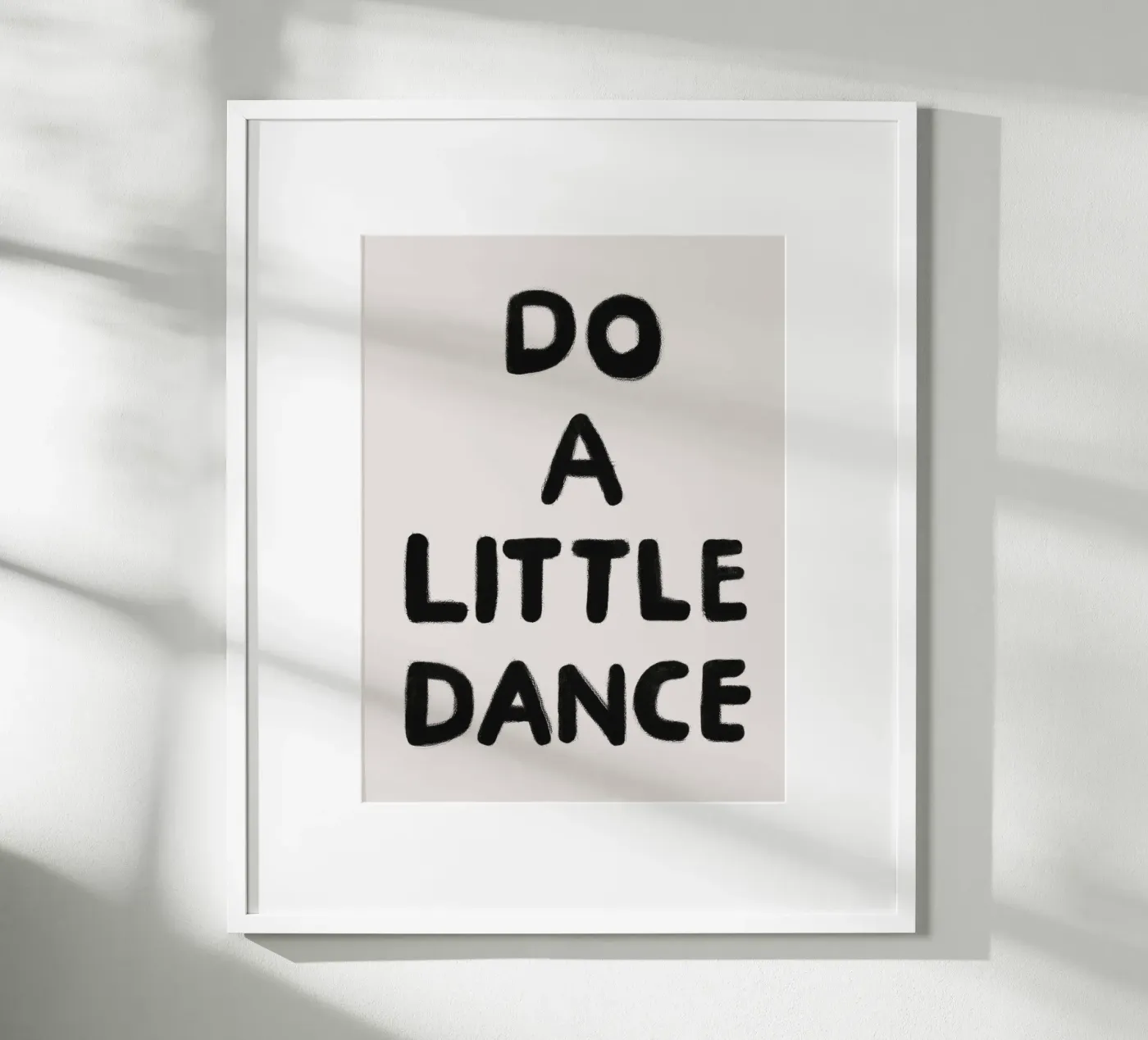 Laten we dansen poster van Carinaprint