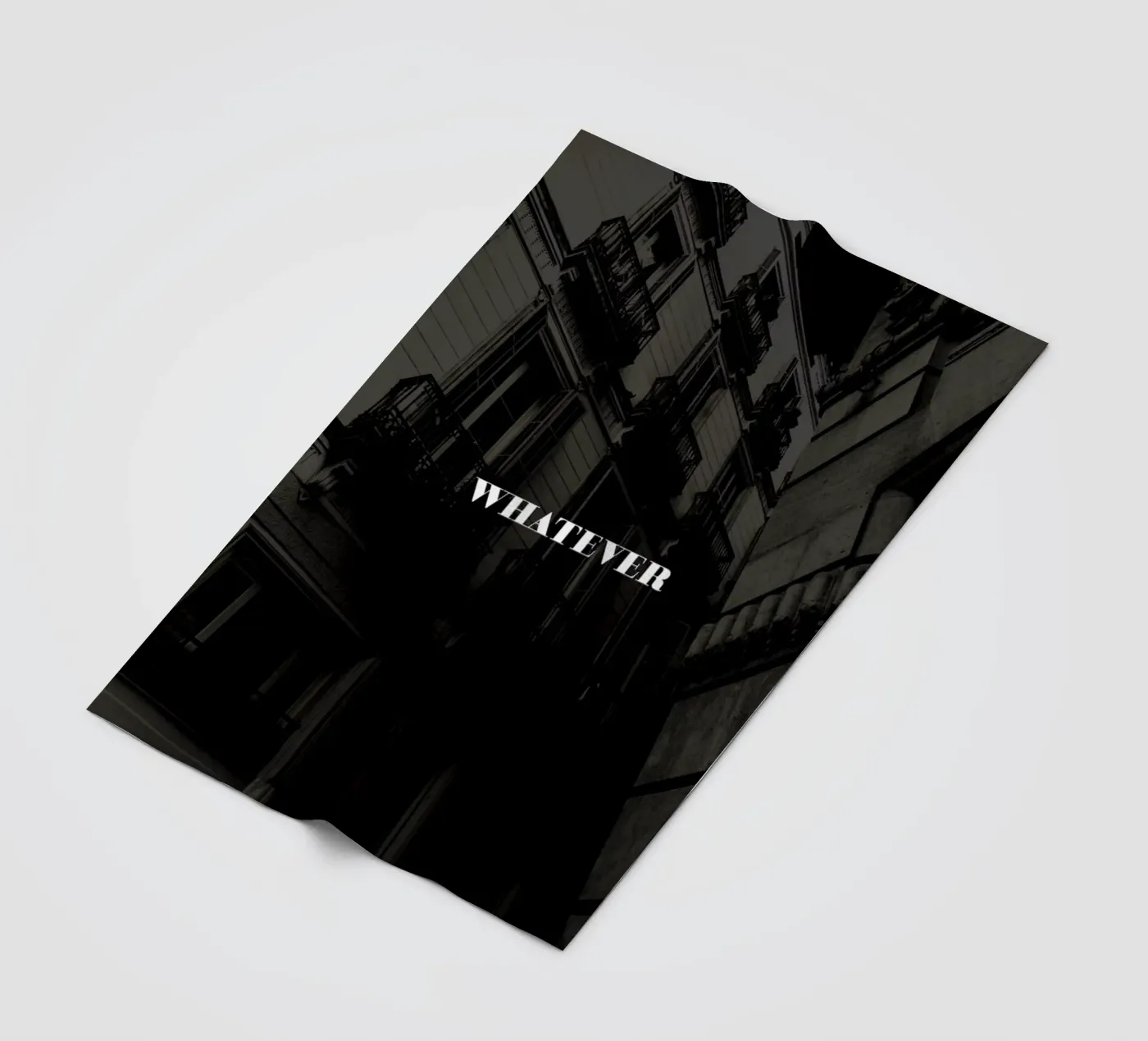 Whatever Fleecedecke von Sebastian Hilgetag