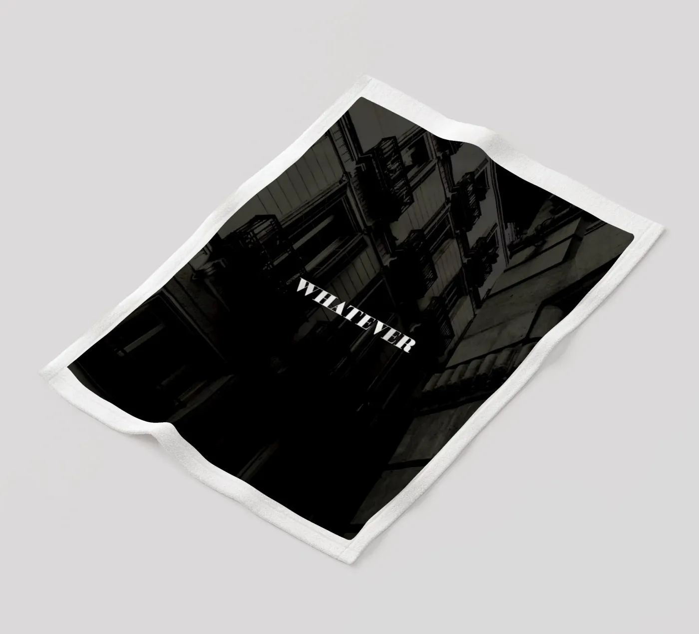 Whatever Fleecedecke von Sebastian Hilgetag