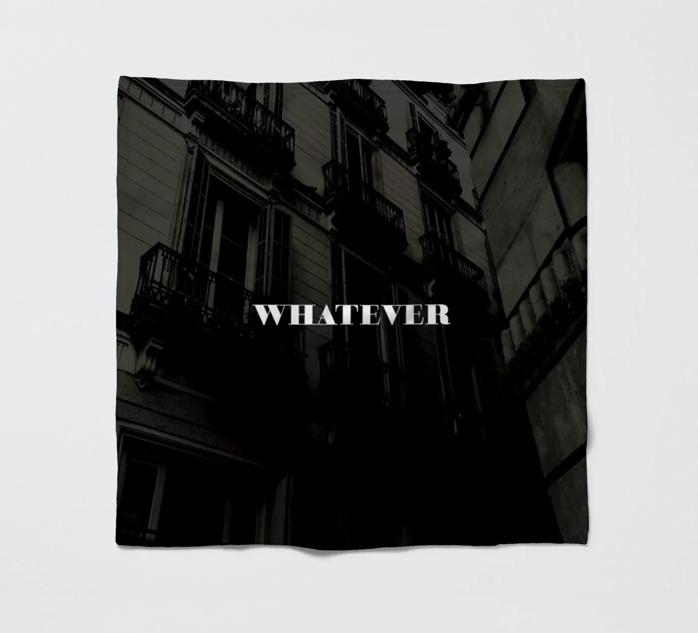 Whatever Fleecedecke von Sebastian Hilgetag