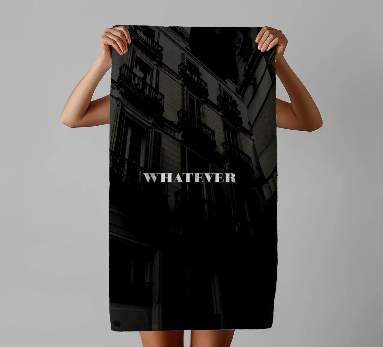 Whatever towel by Sebastian Hilgetag