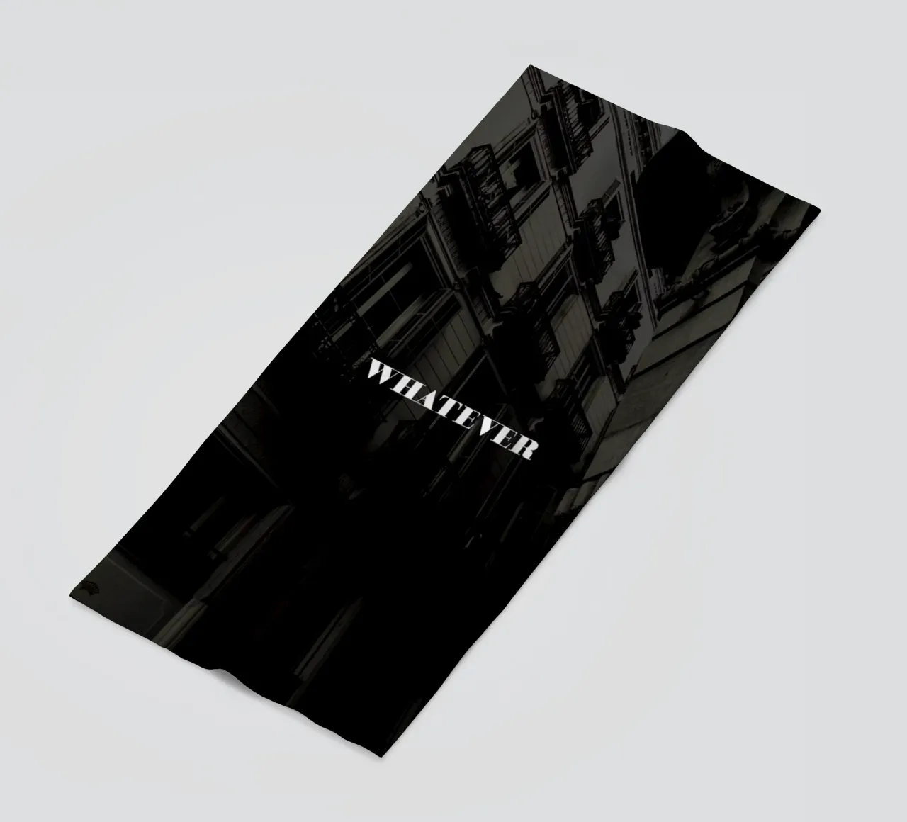 Whatever beach towel by Sebastian Hilgetag