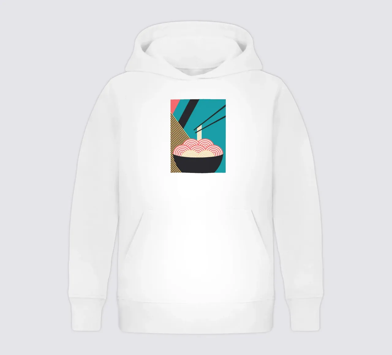 noodle vector imagination kids hoodie by kamilaze