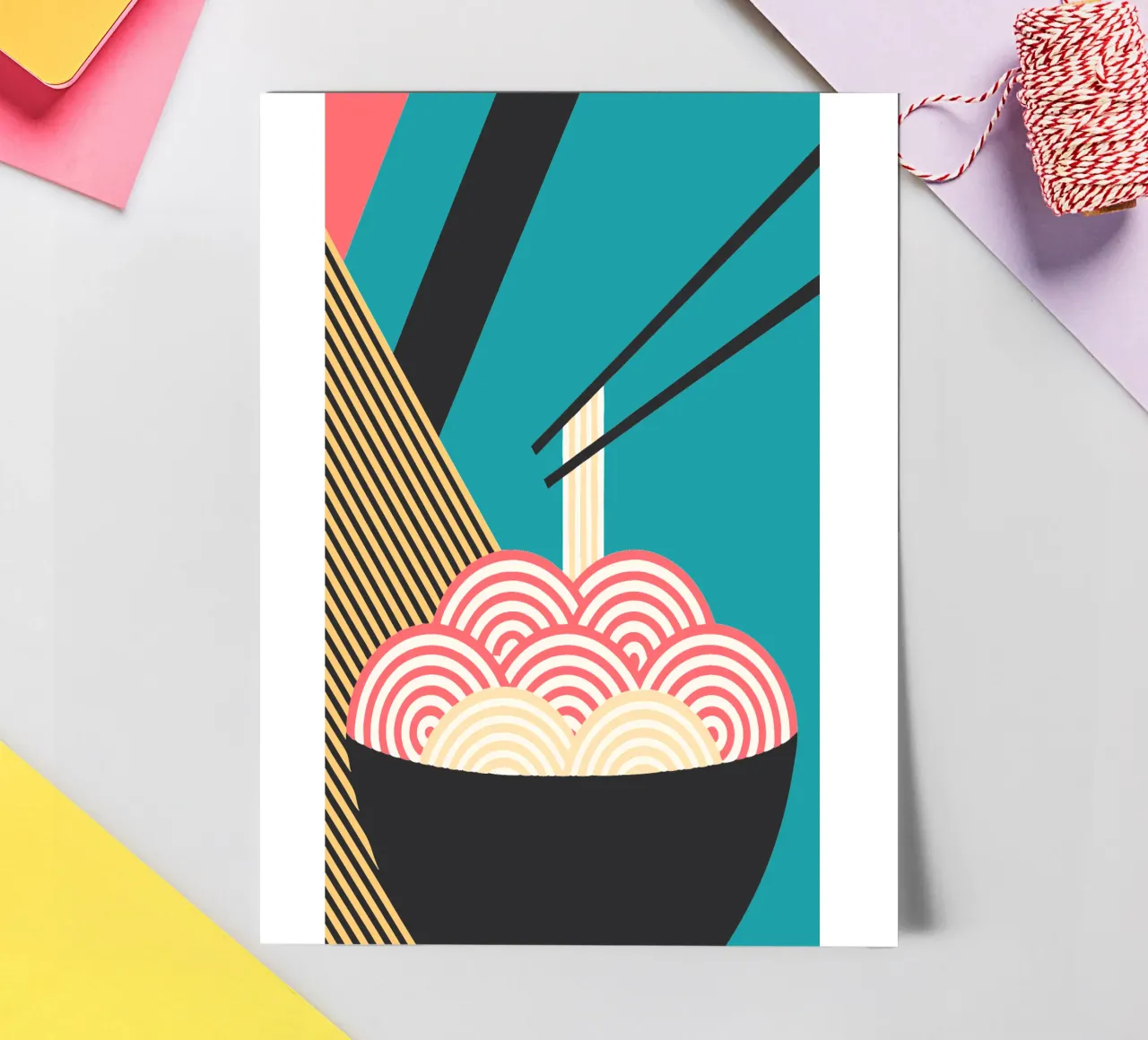 noodle vector imagination sticker sheet by kamilaze