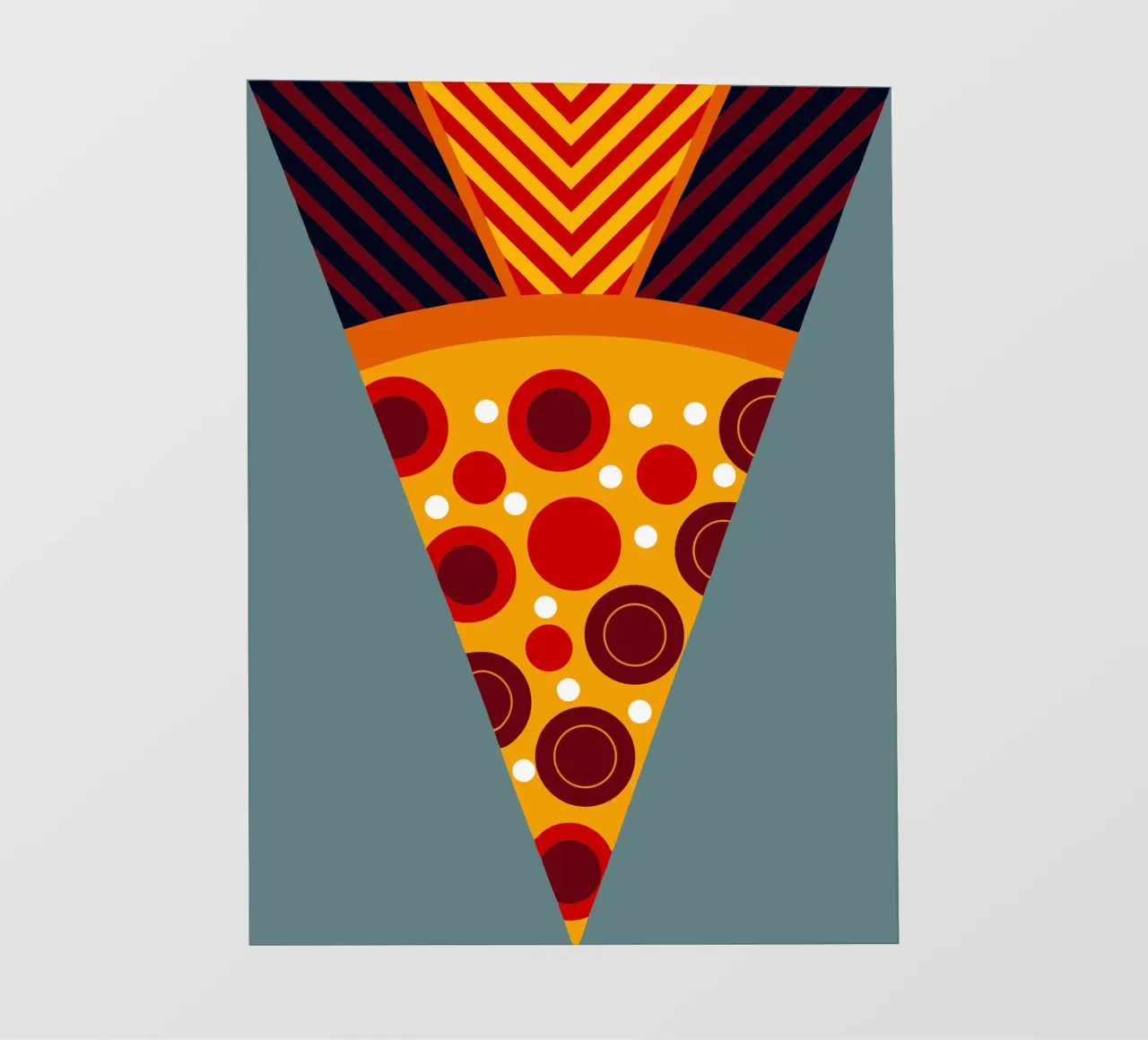 pizza ilustration photo wallpaper by kamilaze