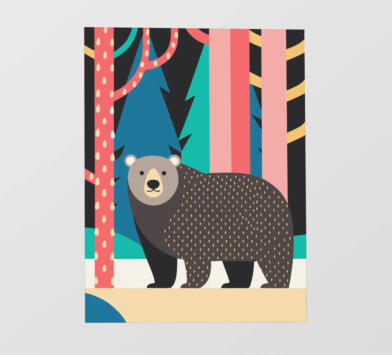 beer vector verbeelding fotobehang van kamilaze