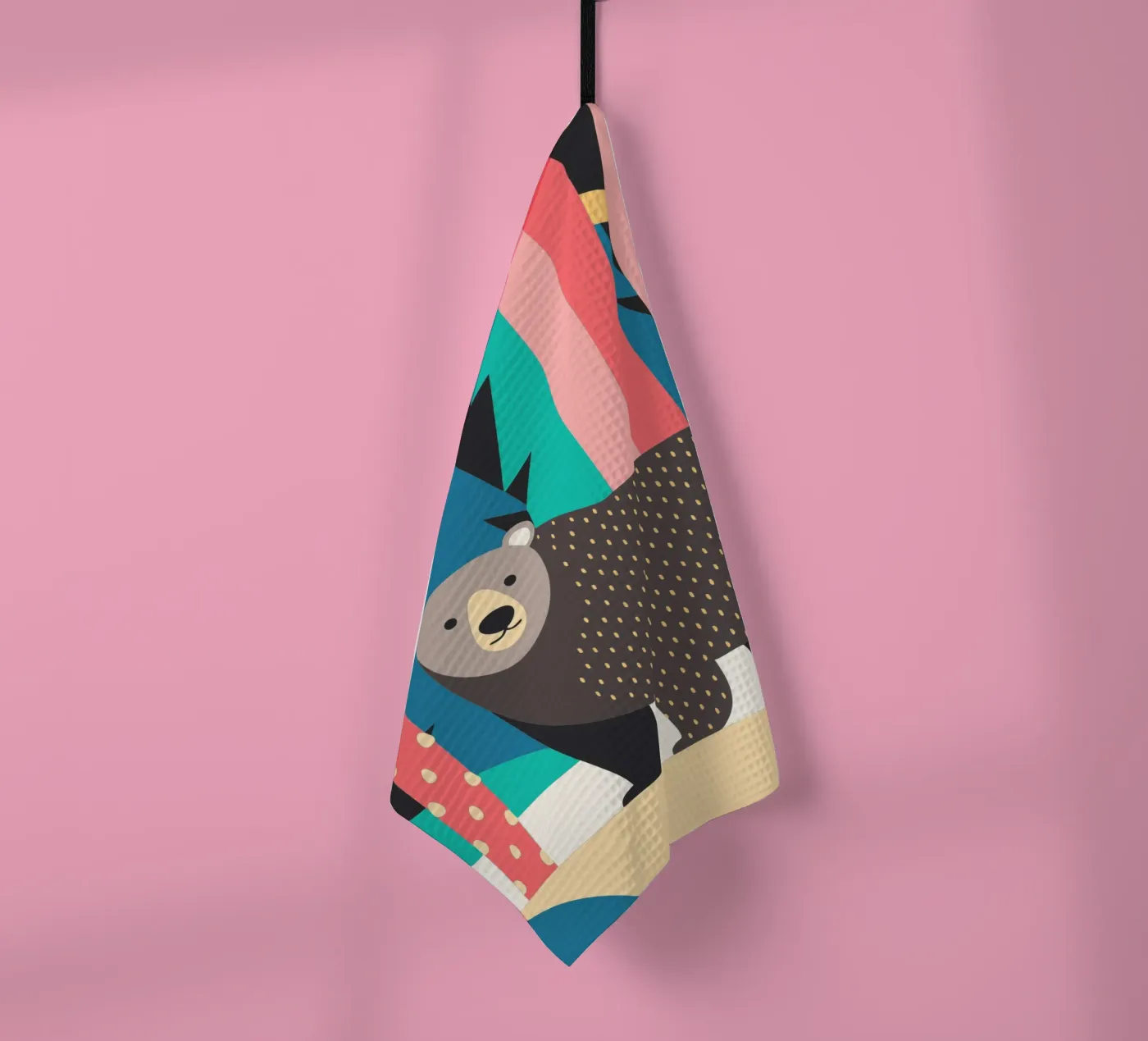 bear vector imagination torchon de kamilaze