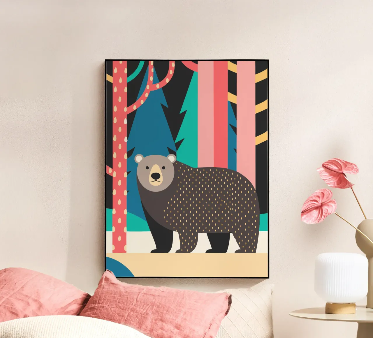 bear vector imagination plexiglass da kamilaze