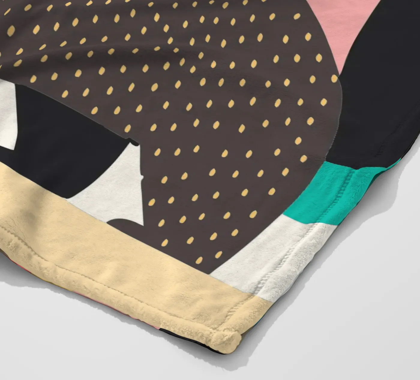 bear vector imagination fleece blanket by kamilaze