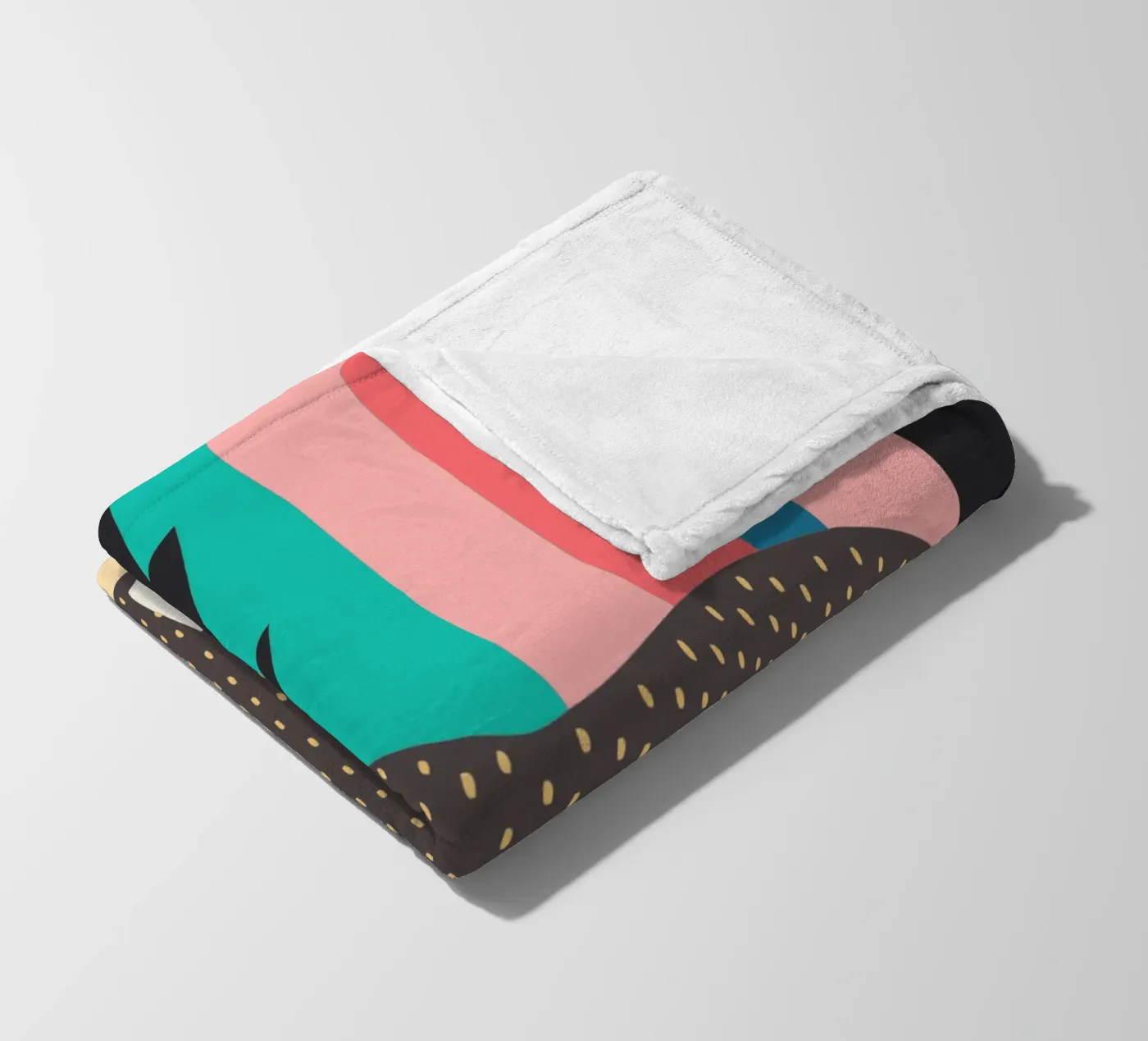 bear vector imagination fleece blanket by kamilaze