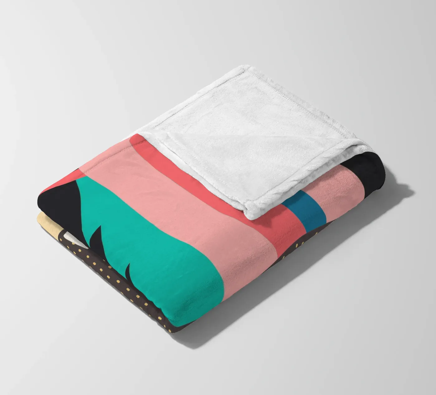 bear vector imagination fleece blanket by kamilaze