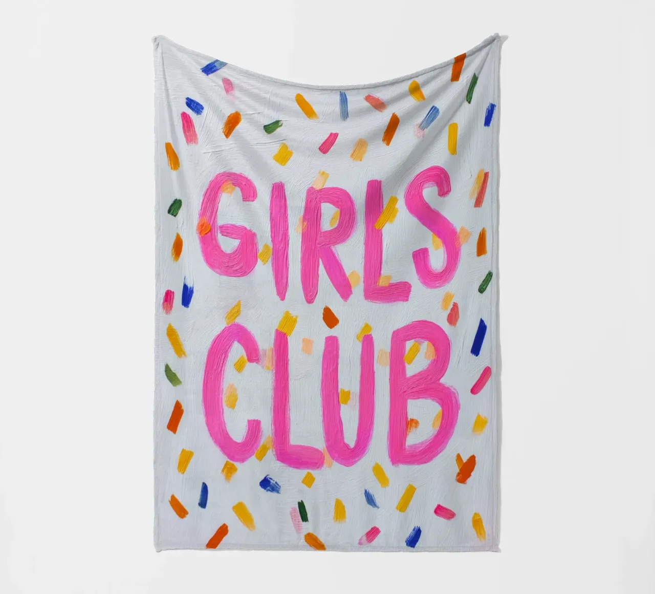 Club delle ragazze colorate coperta in pile da Carinaprint