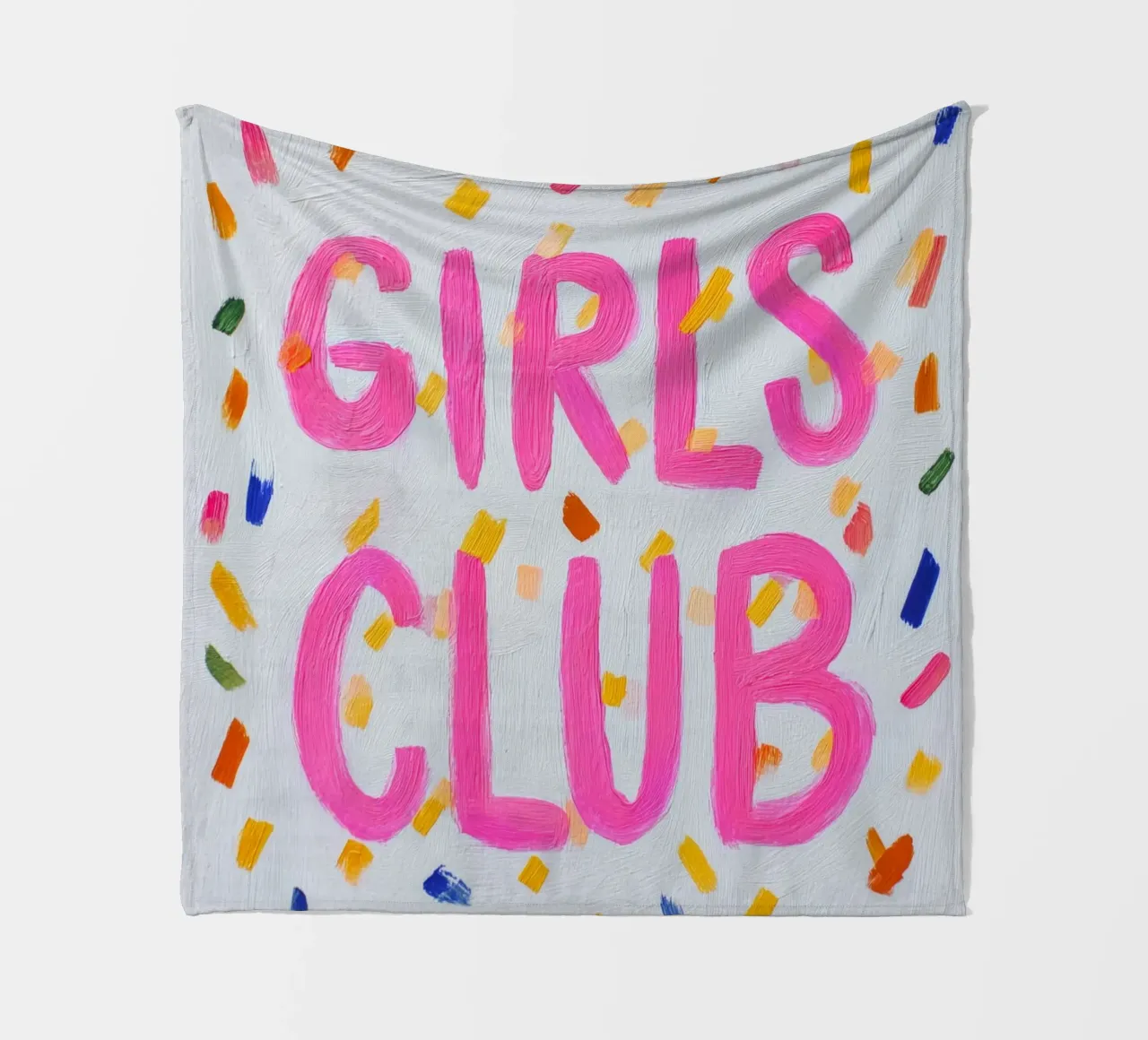 Club delle ragazze colorate coperta in pile da Carinaprint