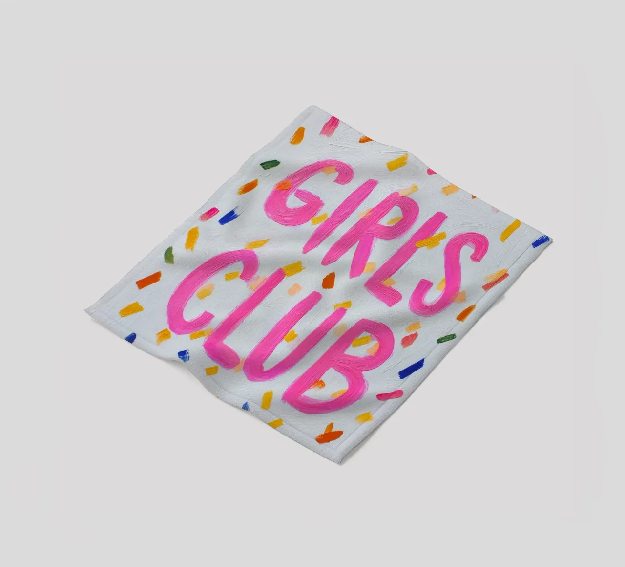 Club delle ragazze colorate coperta in pile da Carinaprint