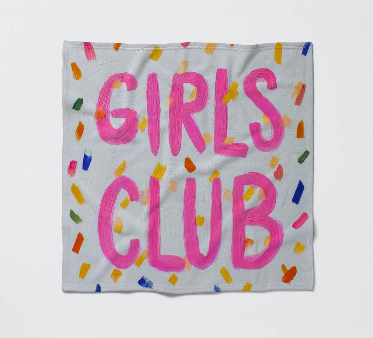 Club delle ragazze colorate coperta in pile da Carinaprint