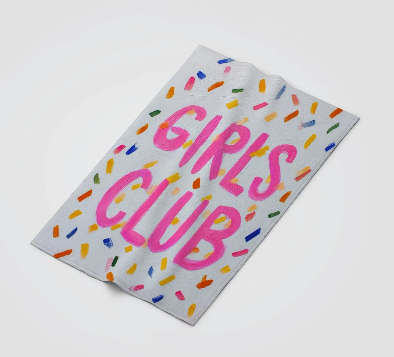 Club delle ragazze colorate coperta in pile da Carinaprint