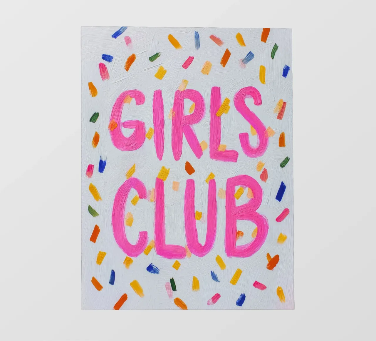 Club delle ragazze colorate telo in pvc da Carinaprint