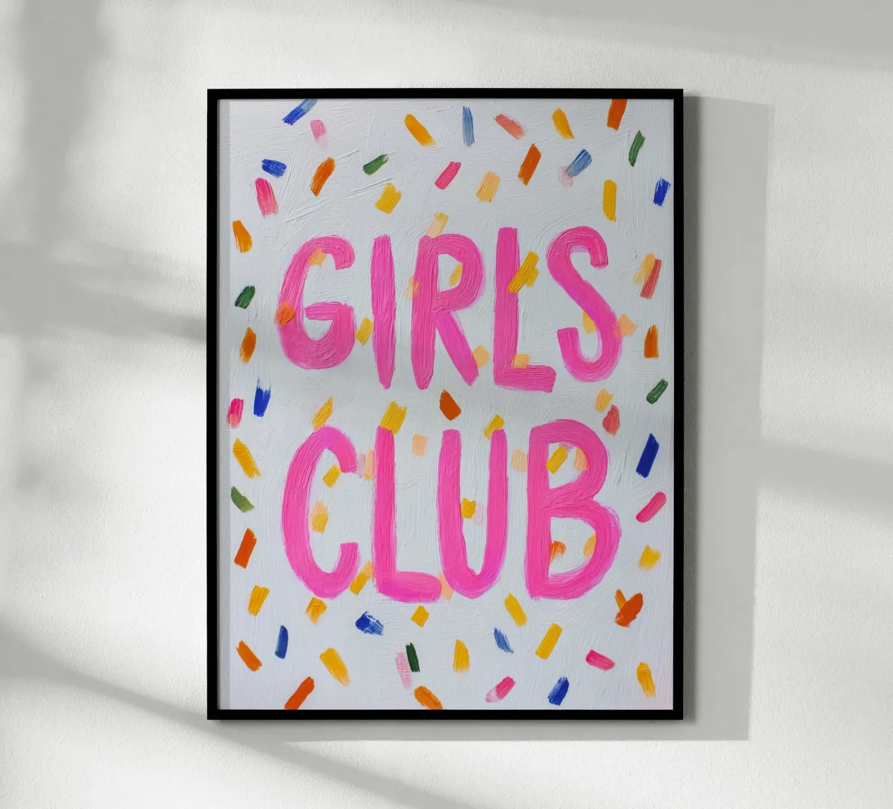 Kleurrijke meidenclub hahnemühle van Carinaprint