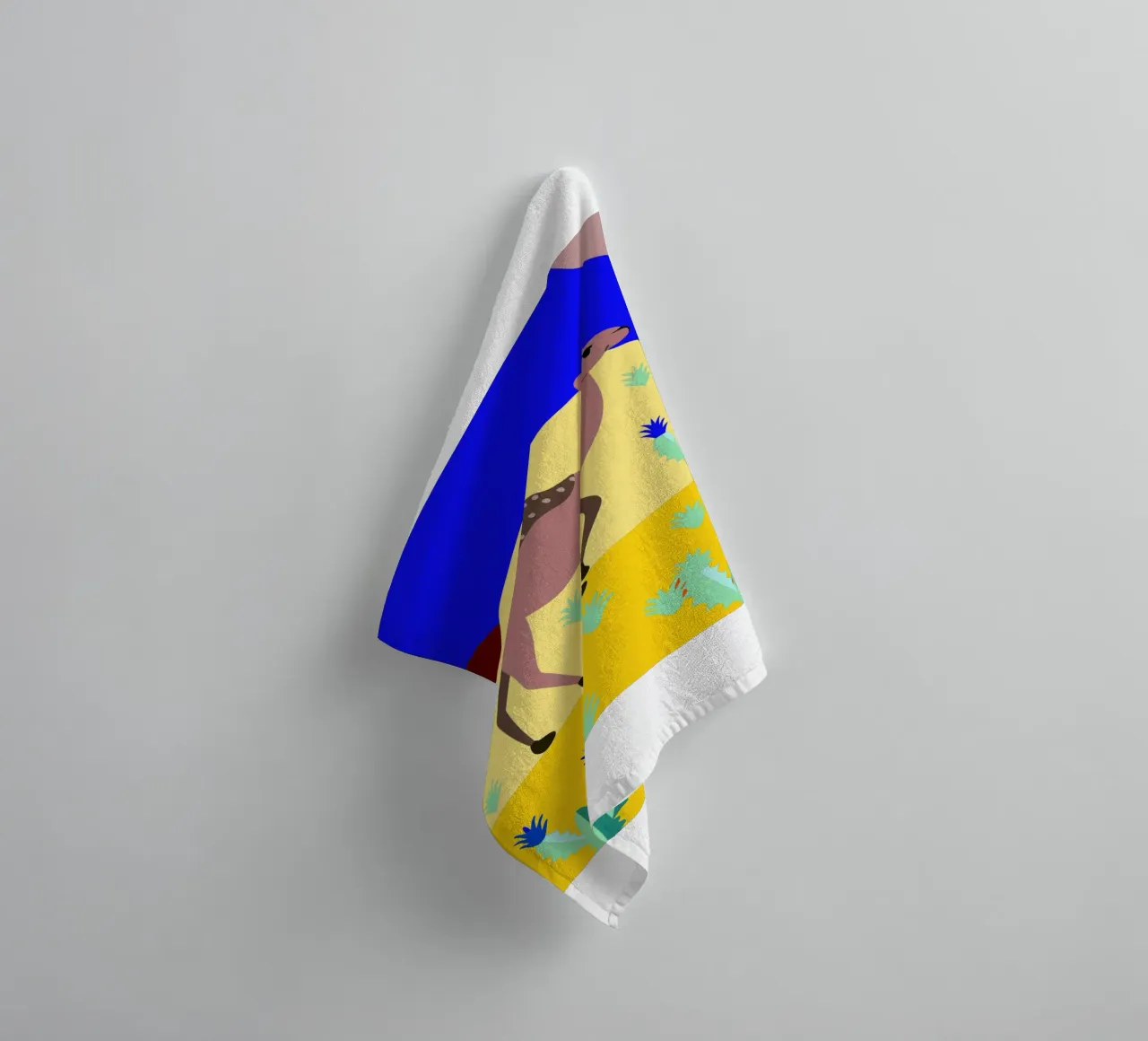 camel vector art ilustration towel by kamilaze