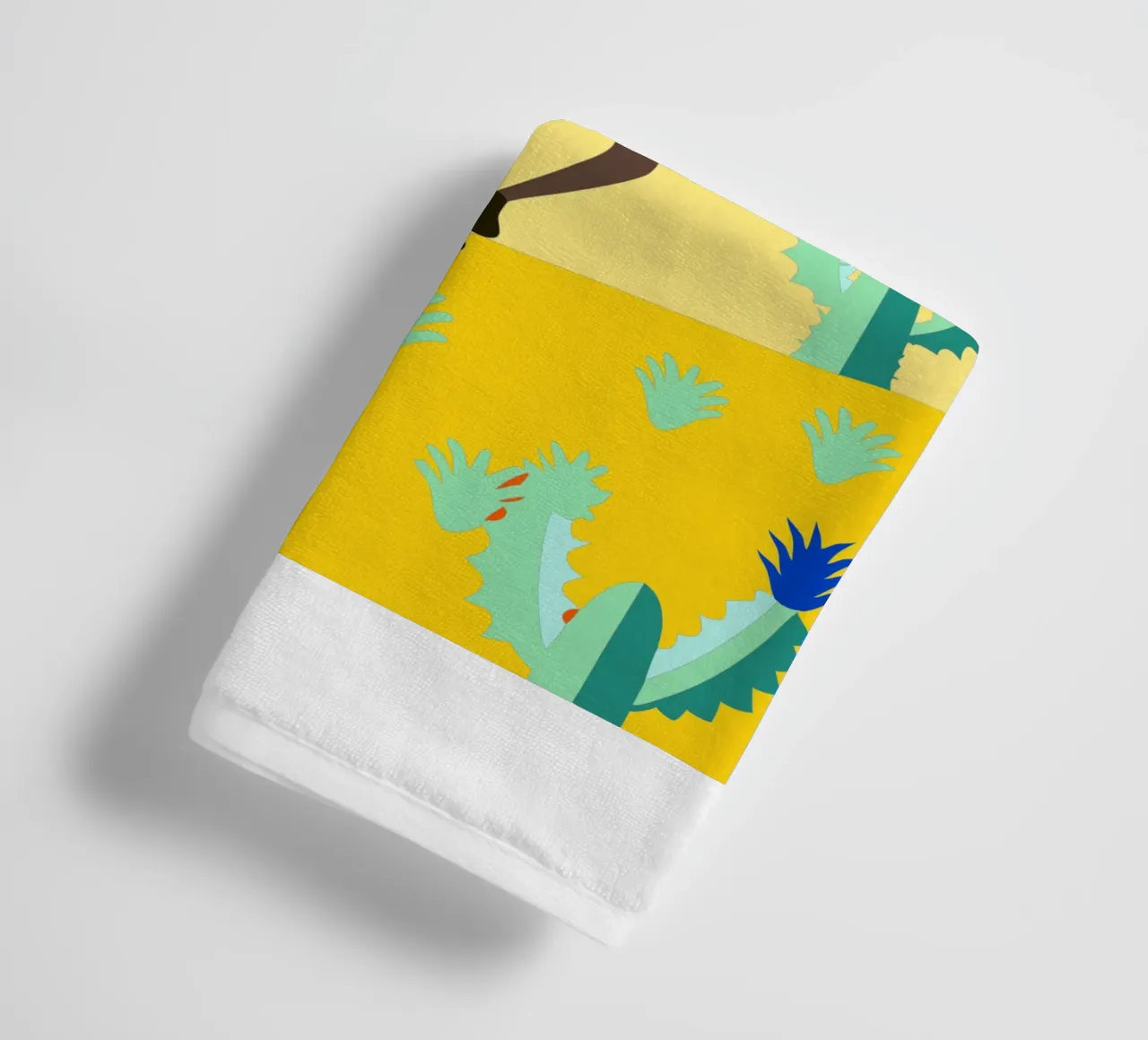 camel vector art ilustration towel by kamilaze
