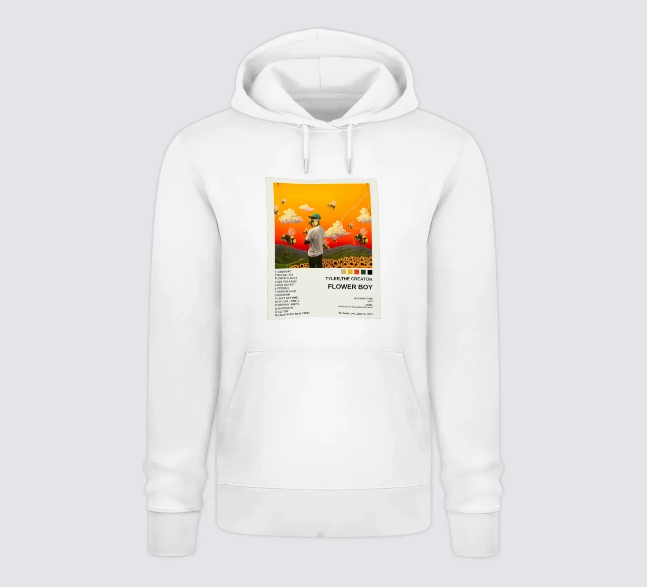 Ragazzo in fiore felpa con cappuccio da Musc-Fav