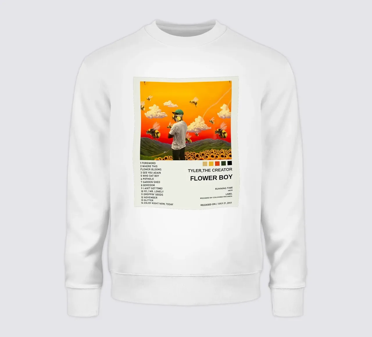 Ragazzo in fiore felpa da Musc-Fav