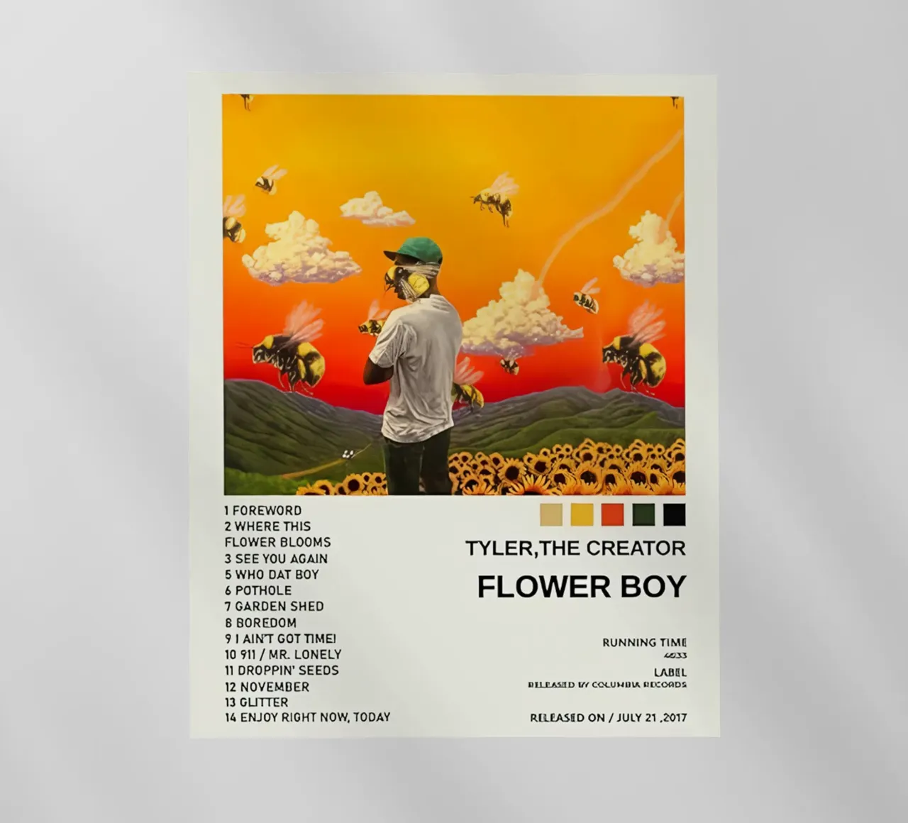 Ragazzo in fiore pellicola backlit da Musc-Fav