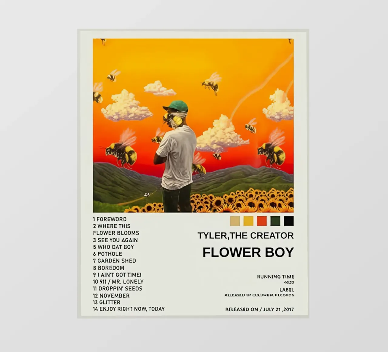 Ragazzo in fiore pellicola backlit da Musc-Fav