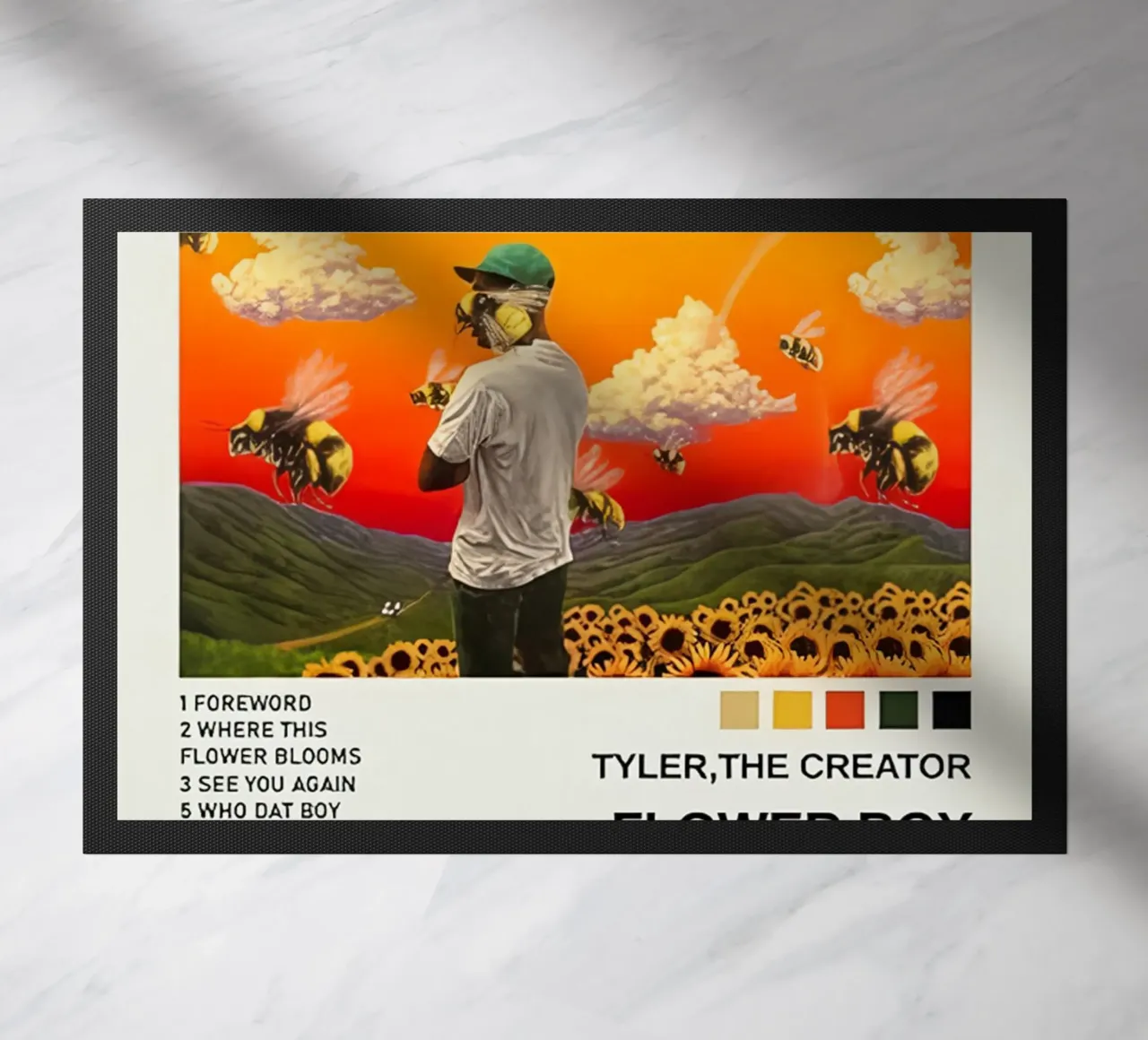 Flower Boy doormat by Musc-Fav