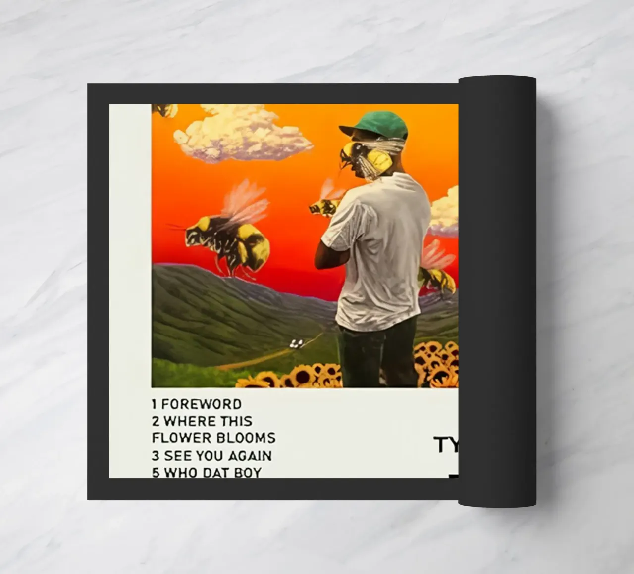 Flower Boy doormat by Musc-Fav