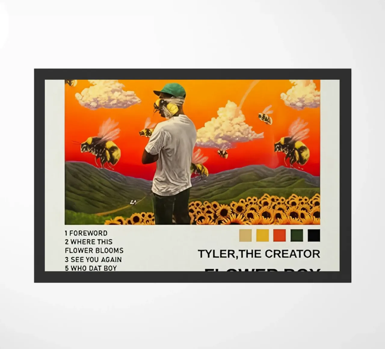 Flower Boy doormat by Musc-Fav