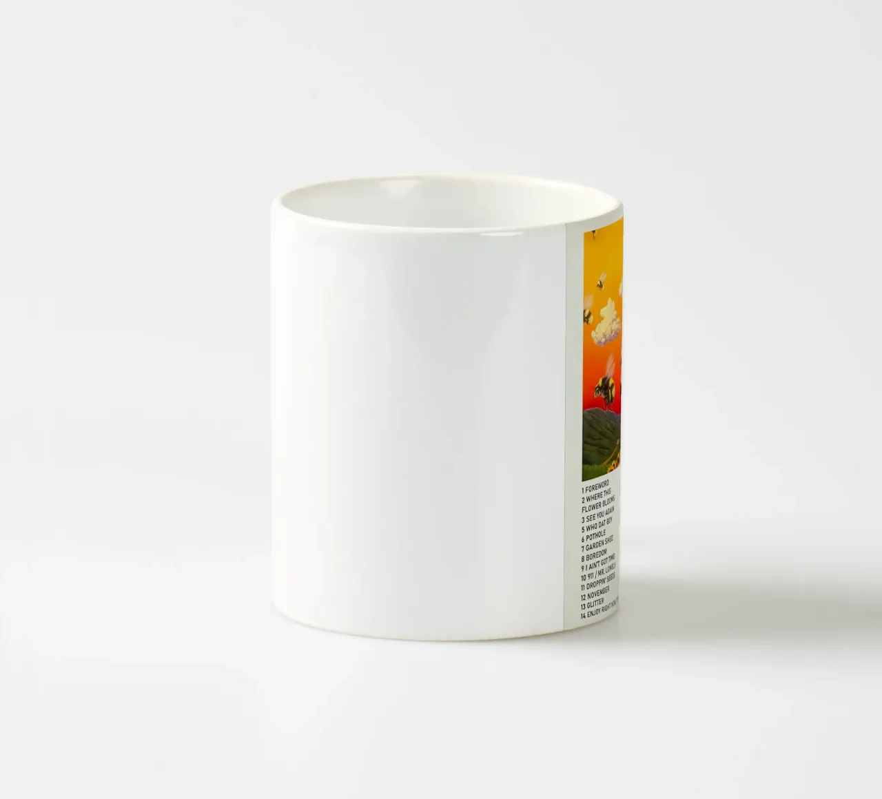 Ragazzo in fiore tazza in ceramica da Musc-Fav