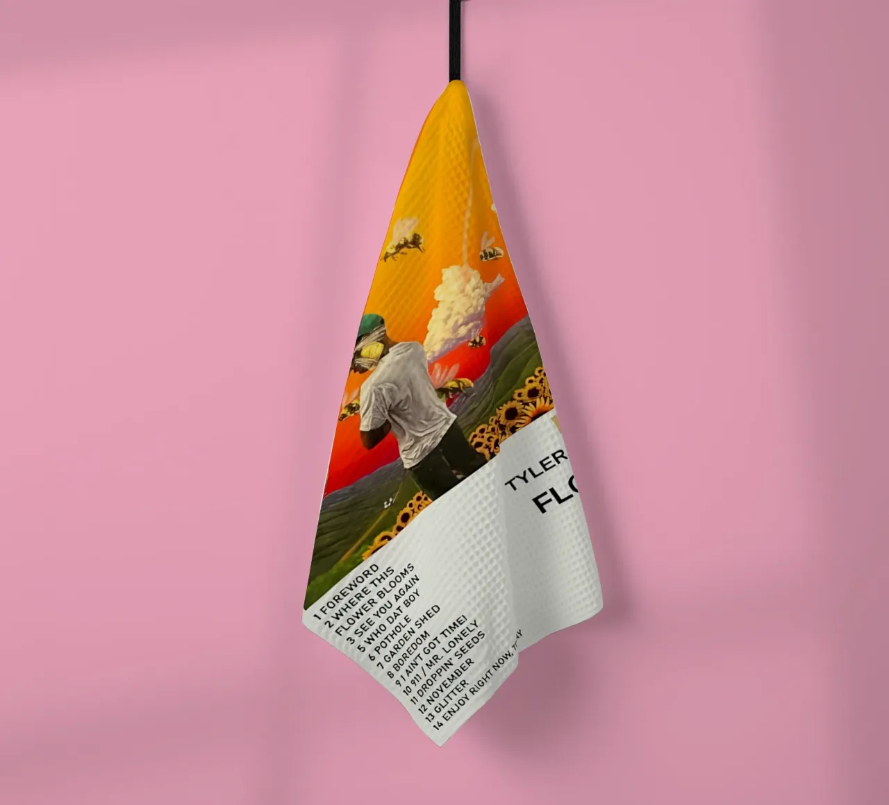 Ragazzo in fiore canovaccio da cucina da Musc-Fav