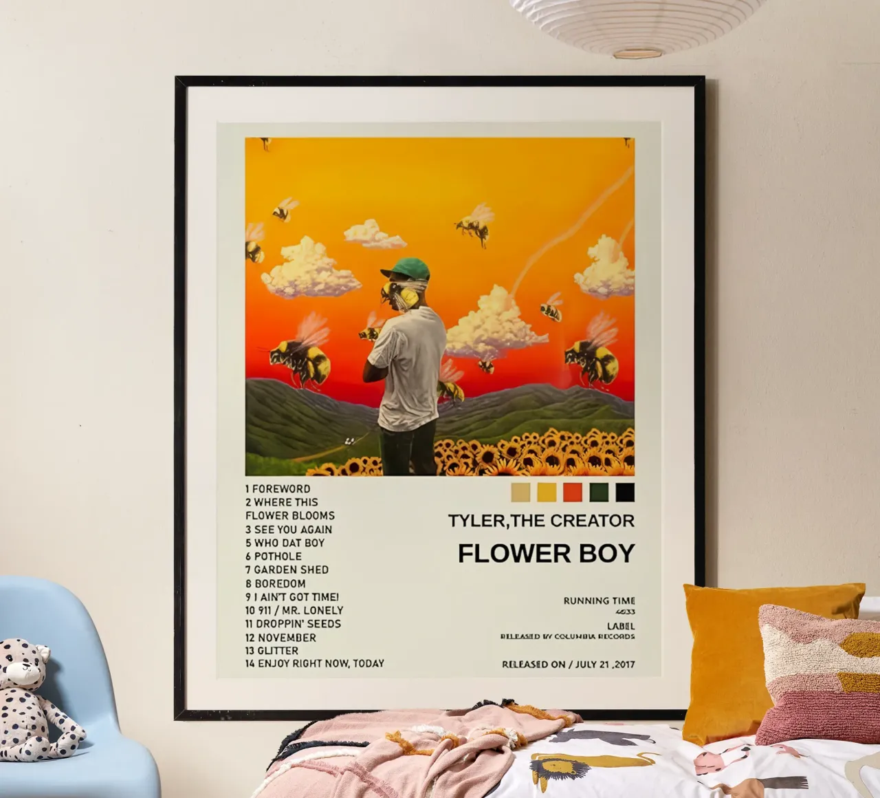 Ragazzo in fiore carta hahnemühle da Musc-Fav