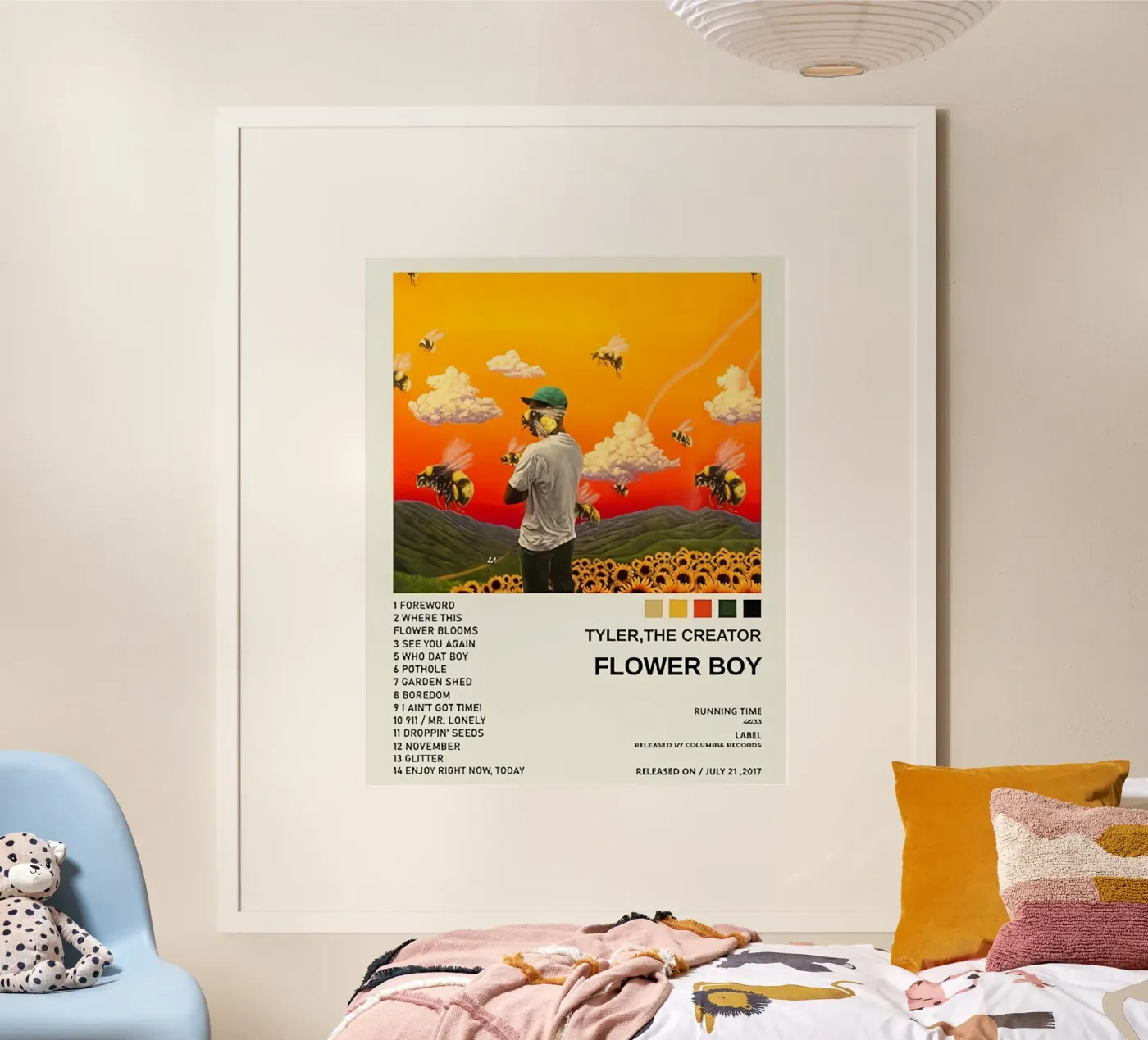 Flower Boy poster by Musc-Fav