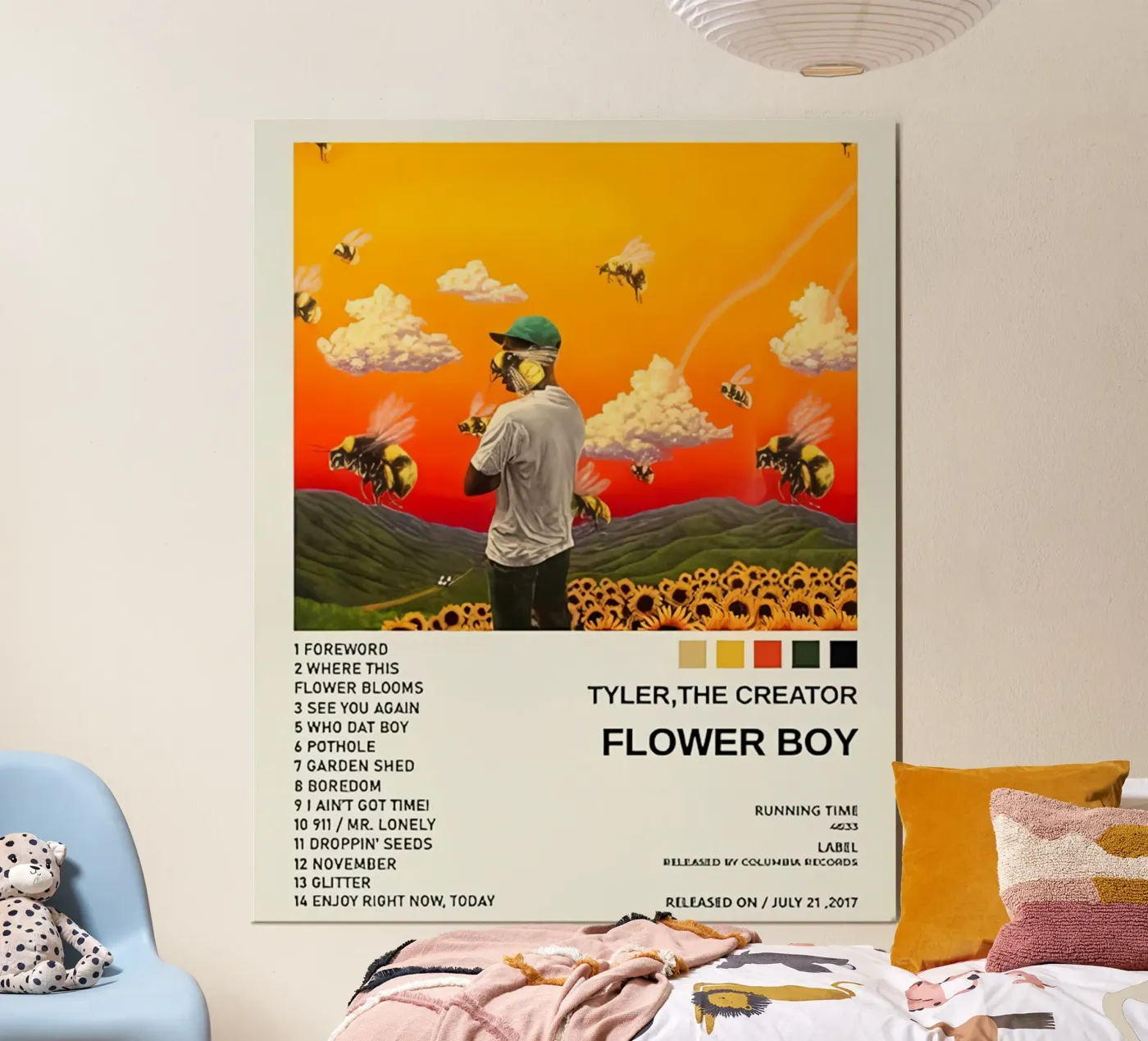 Flower Boy poster by Musc-Fav