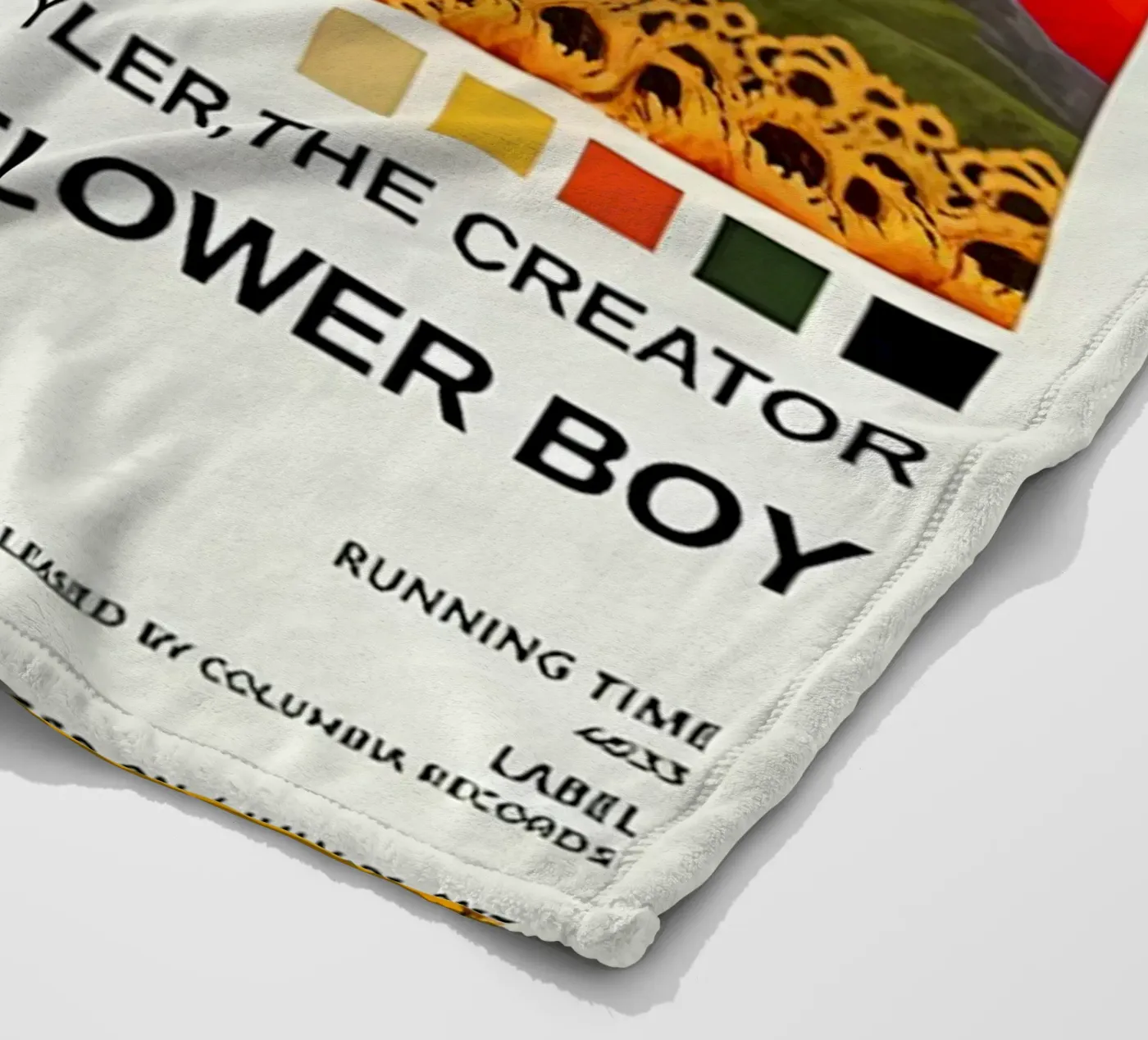 Flower Boy Fleecedecke von Musc-Fav