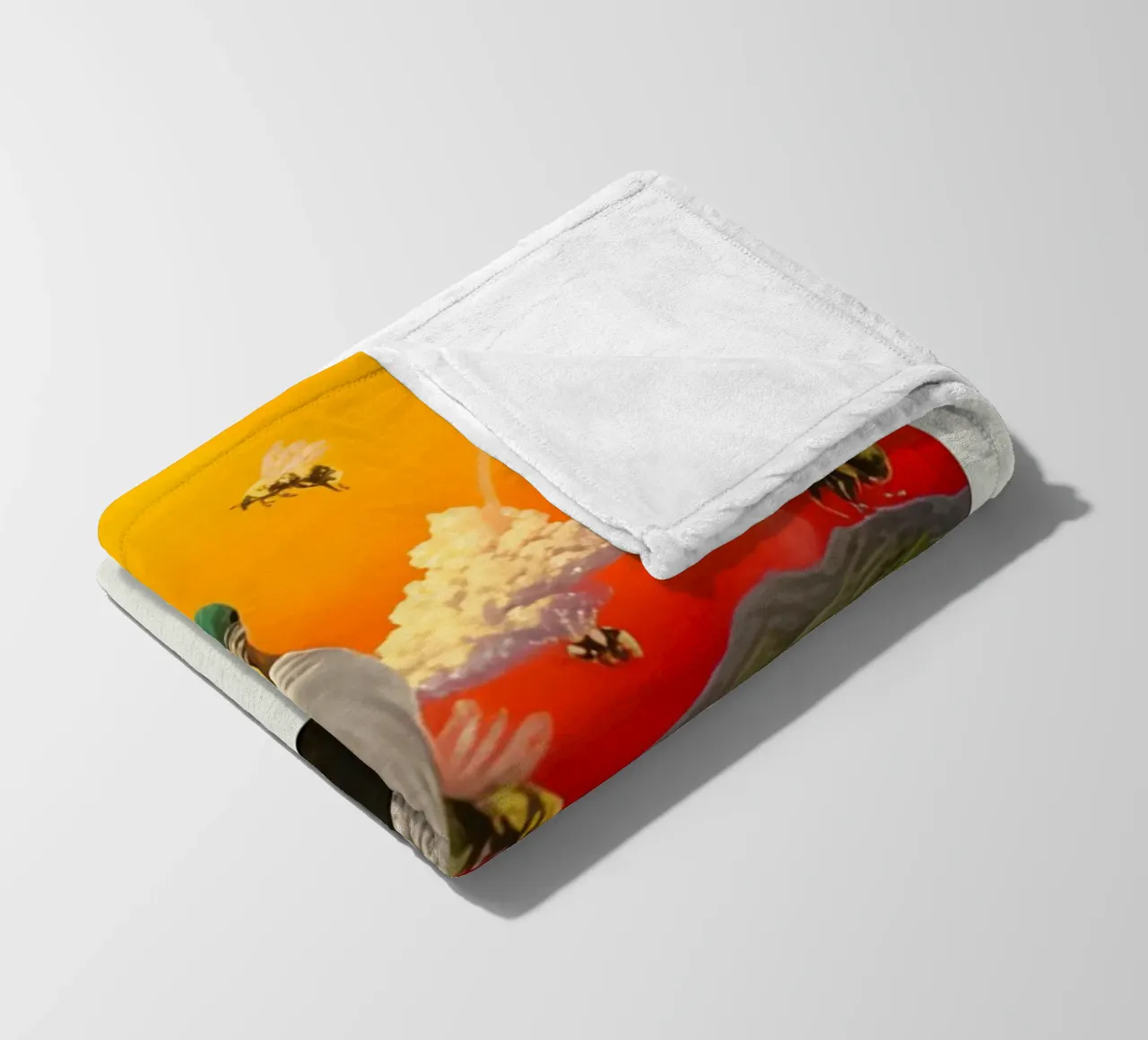 Ragazzo in fiore coperta in pile da Musc-Fav