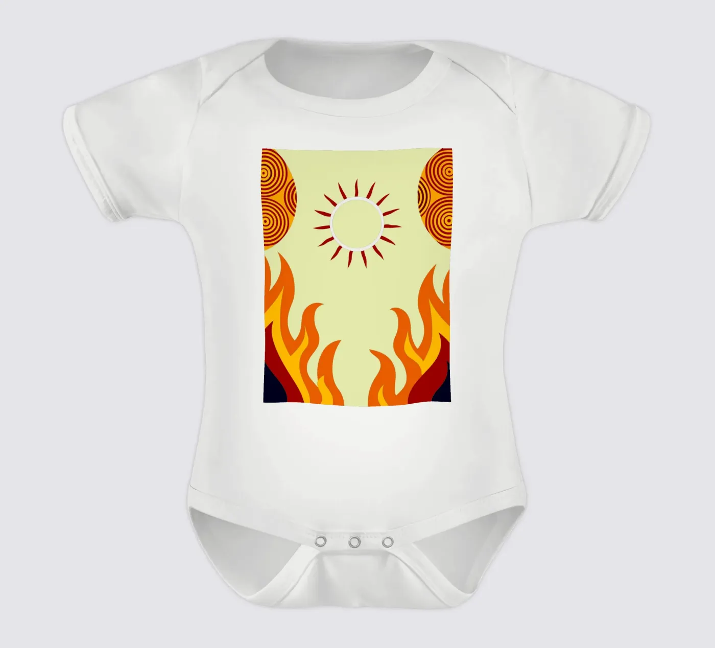 soleil vectoriel imagination body bébé de kamilaze