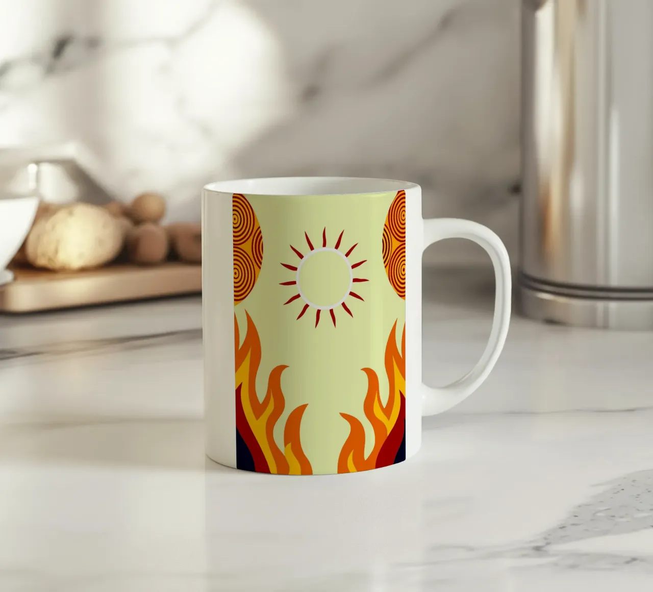 sun vector imagination ceramic mug by kamilaze