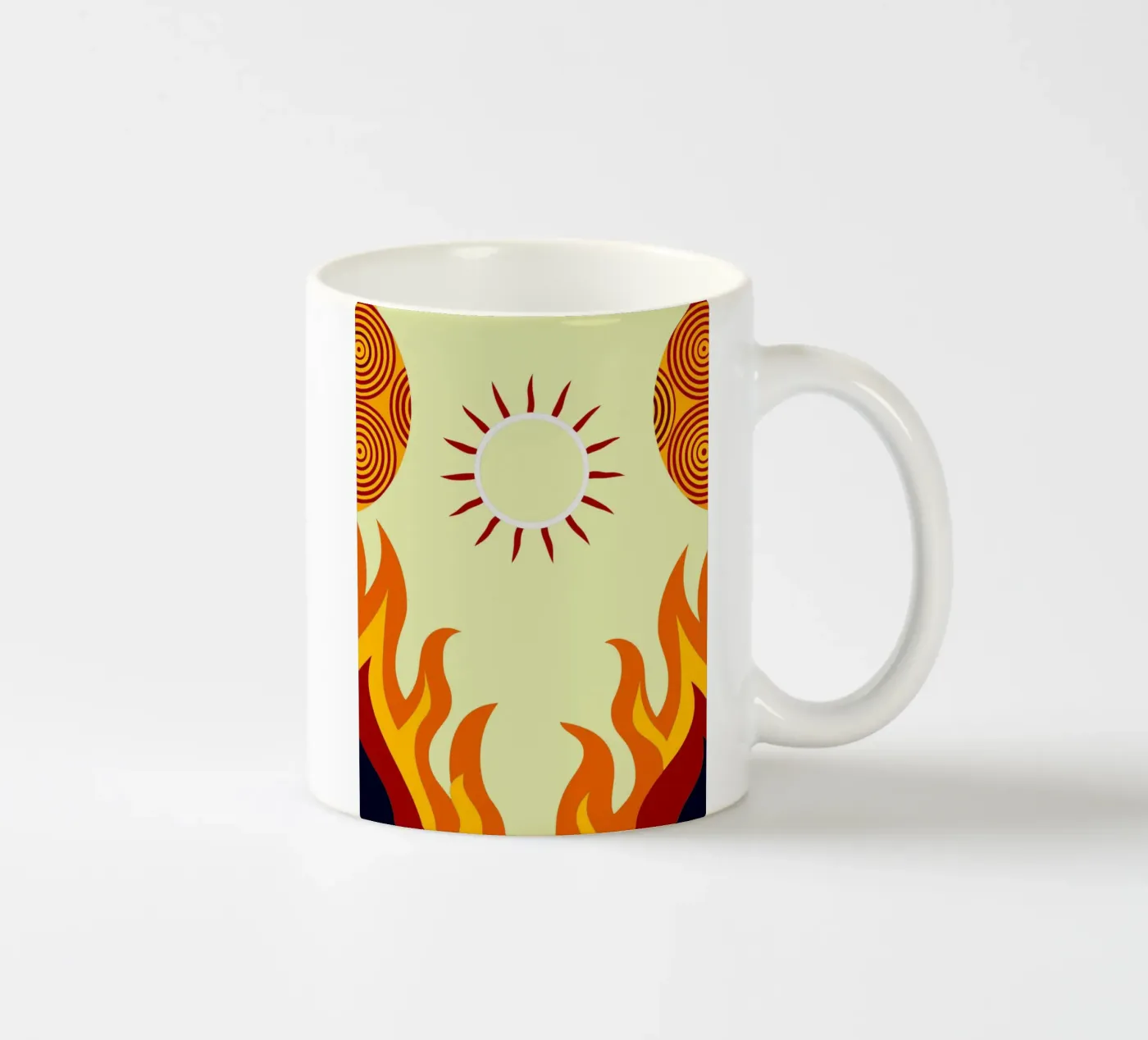 sun vector imagination ceramic mug by kamilaze