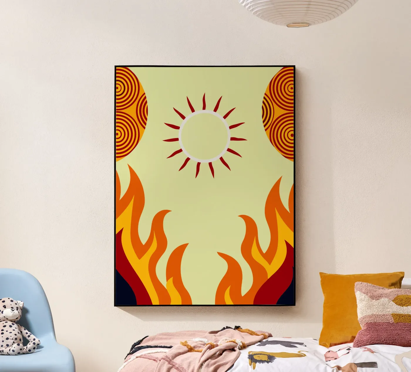 sun vector imagination acrylic glass by kamilaze