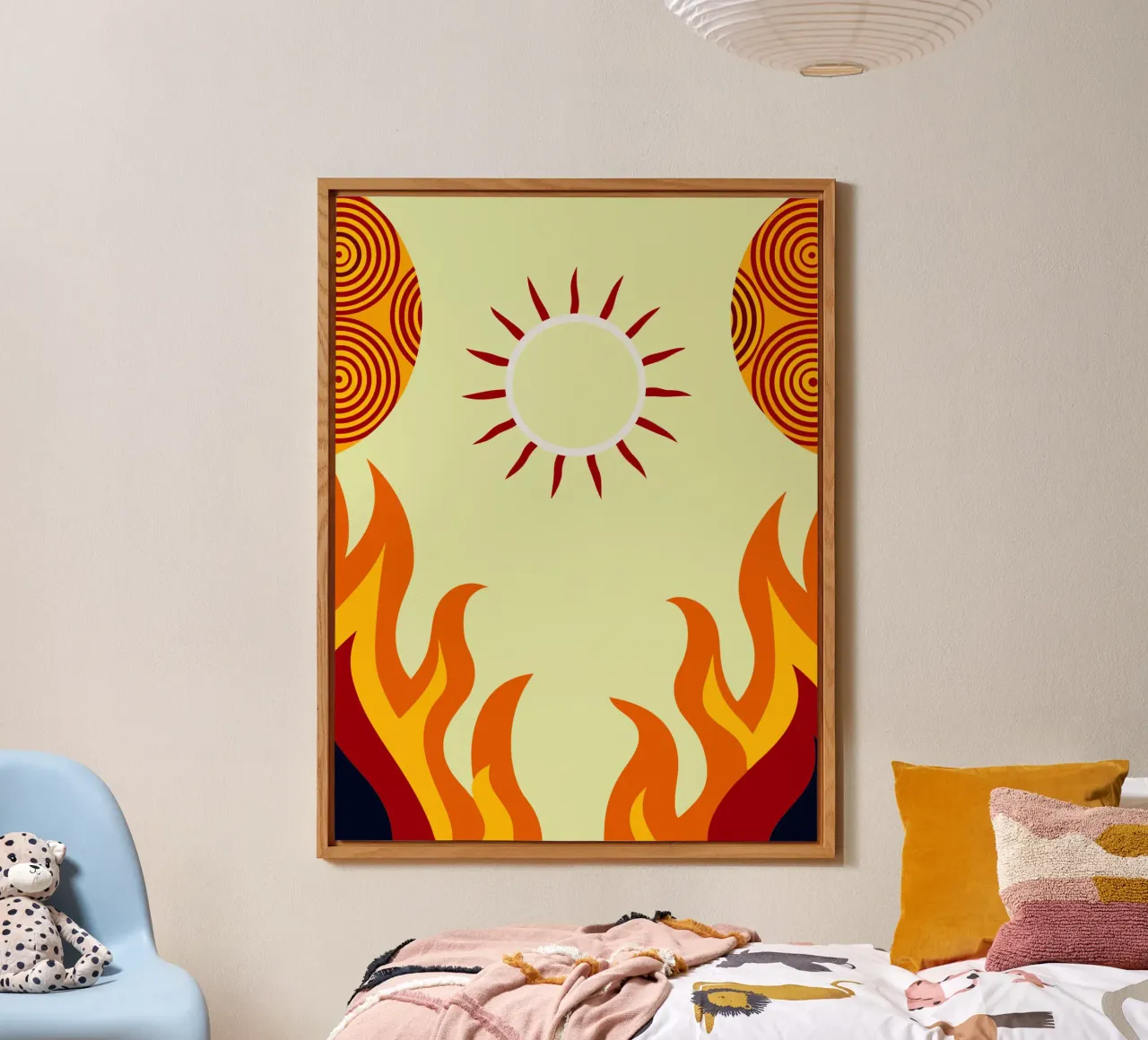 sun vector imagination alu-dibond by kamilaze