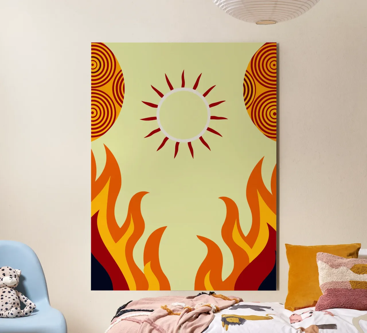 sun vector imagination alu-dibond by kamilaze